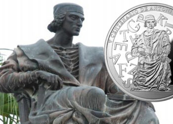 V Centenario de Antonio de Nebrija, autor de la primera “Gramática castellana”, en 10 euros plata
